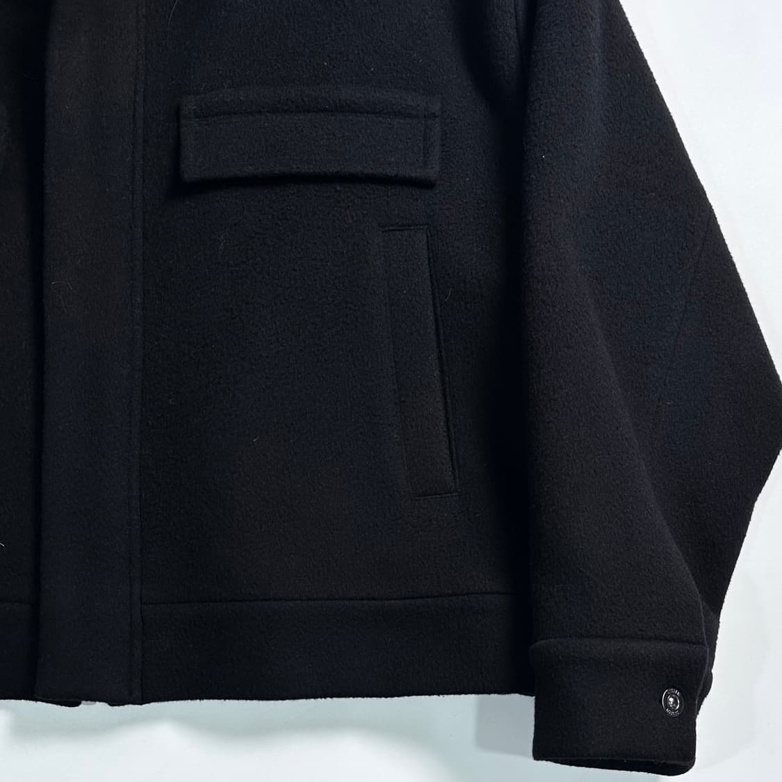 시스템 블랙 울 자켓   상품이미지3