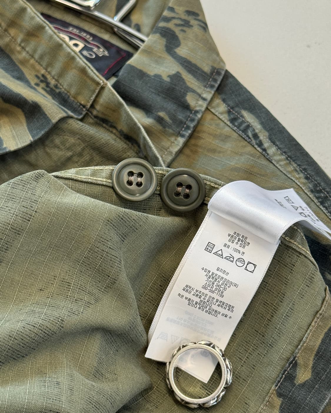 RRL 타이거카모 반팔 셔츠 상품이미지4