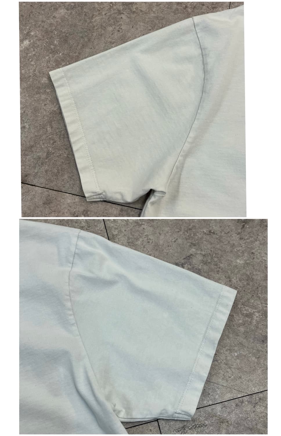 메종키츠네 더블폭스 반팔티 화이트 L #csz3412 상품이미지10