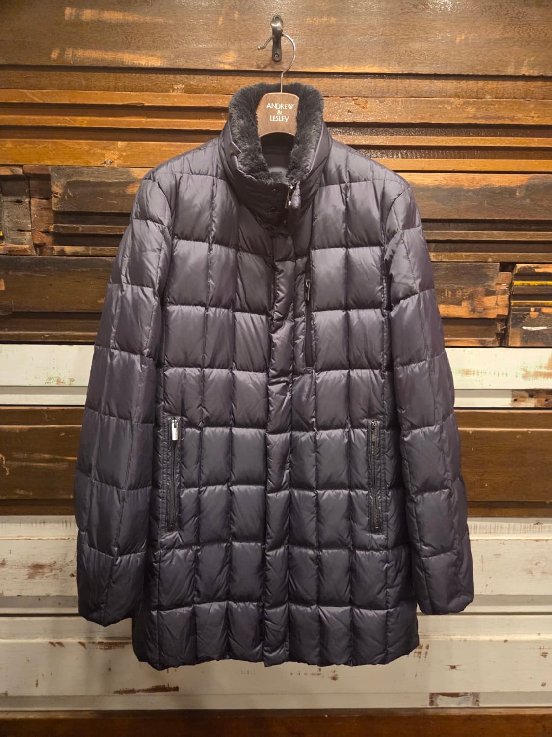 아르마니 꼴레지오니 구스다운코트 상품이미지10