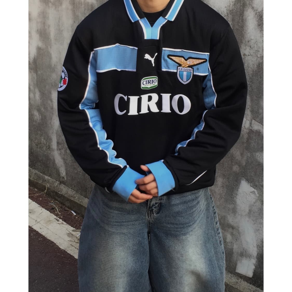 Puma 퓨마 라치오 올드스쿨 어웨이 유니폼 져지 상품이미지5