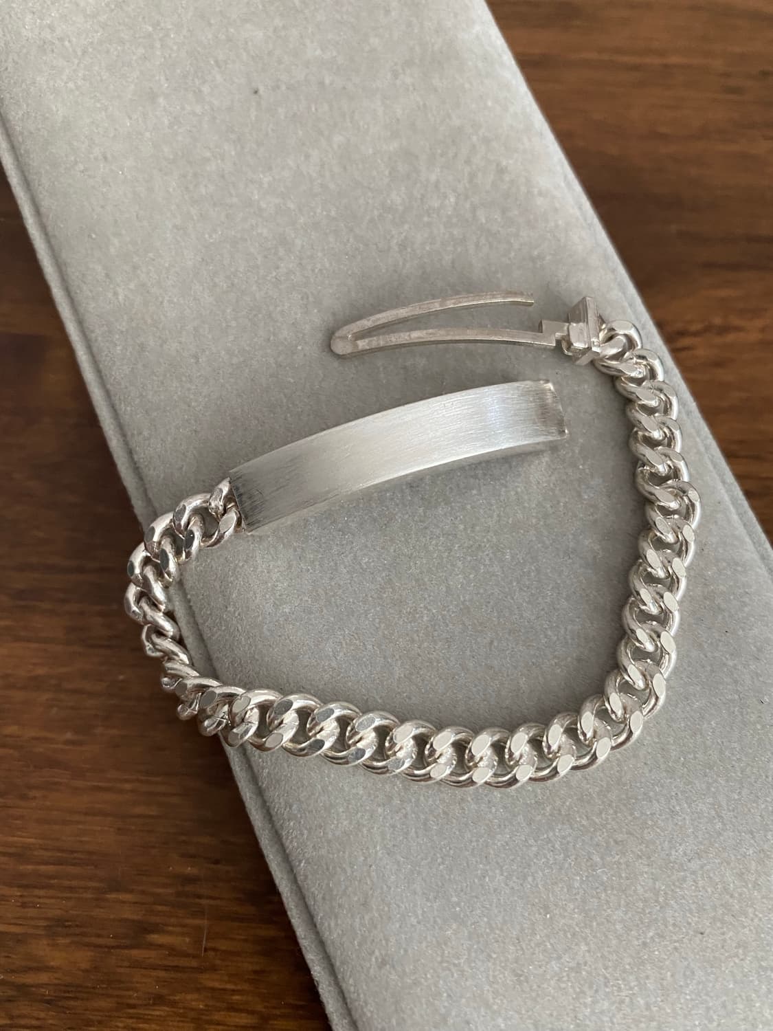 순은 실버 스틱라운드 체인팔찌(새제품) 상품이미지2