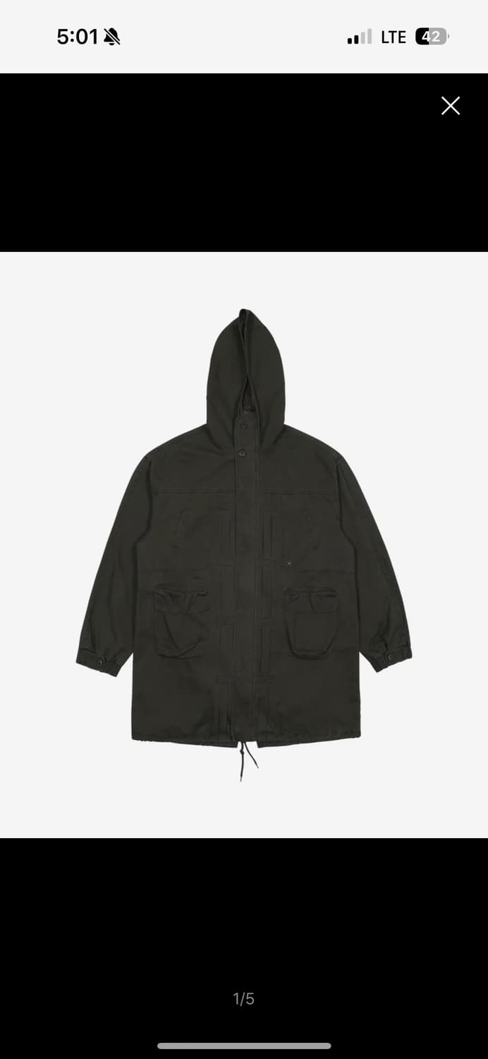 ((구해요))더콜디스트모먼트 야상 빈티지 피쉬테일 자켓 상품이미지1