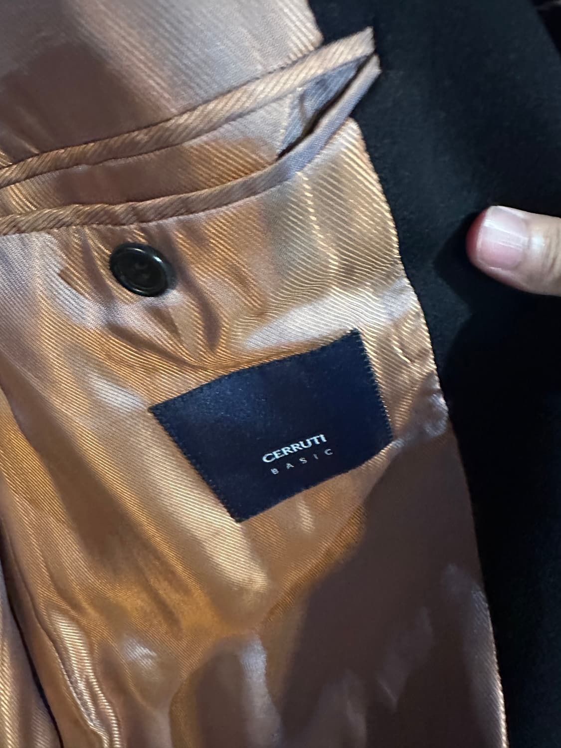 Cerruti 체스터필드 코트 상품이미지3