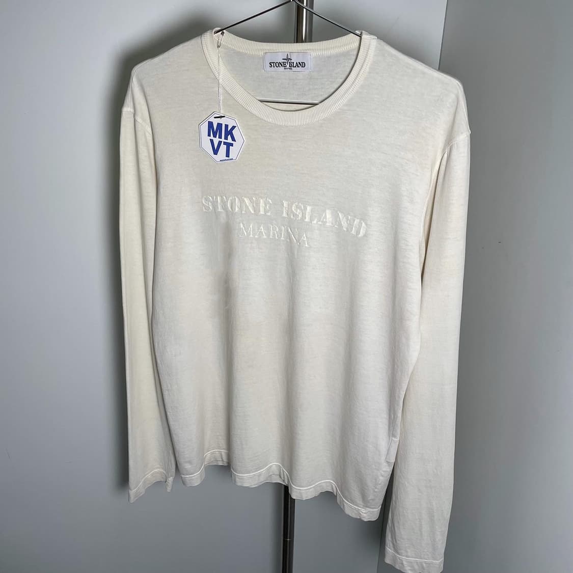 스톤아일랜드 MARINA 스펠아웃 나염 롱슬리브 상품이미지3