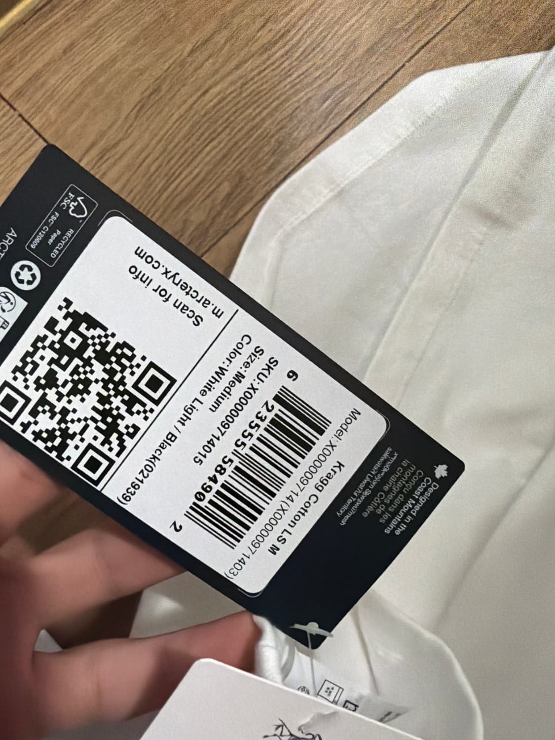 아크테릭스 롱슬리브 상품이미지3