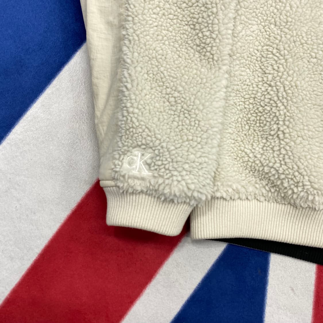 캘빈클라인 리버시블 플리스자켓 L 실측 XL  상품이미지5