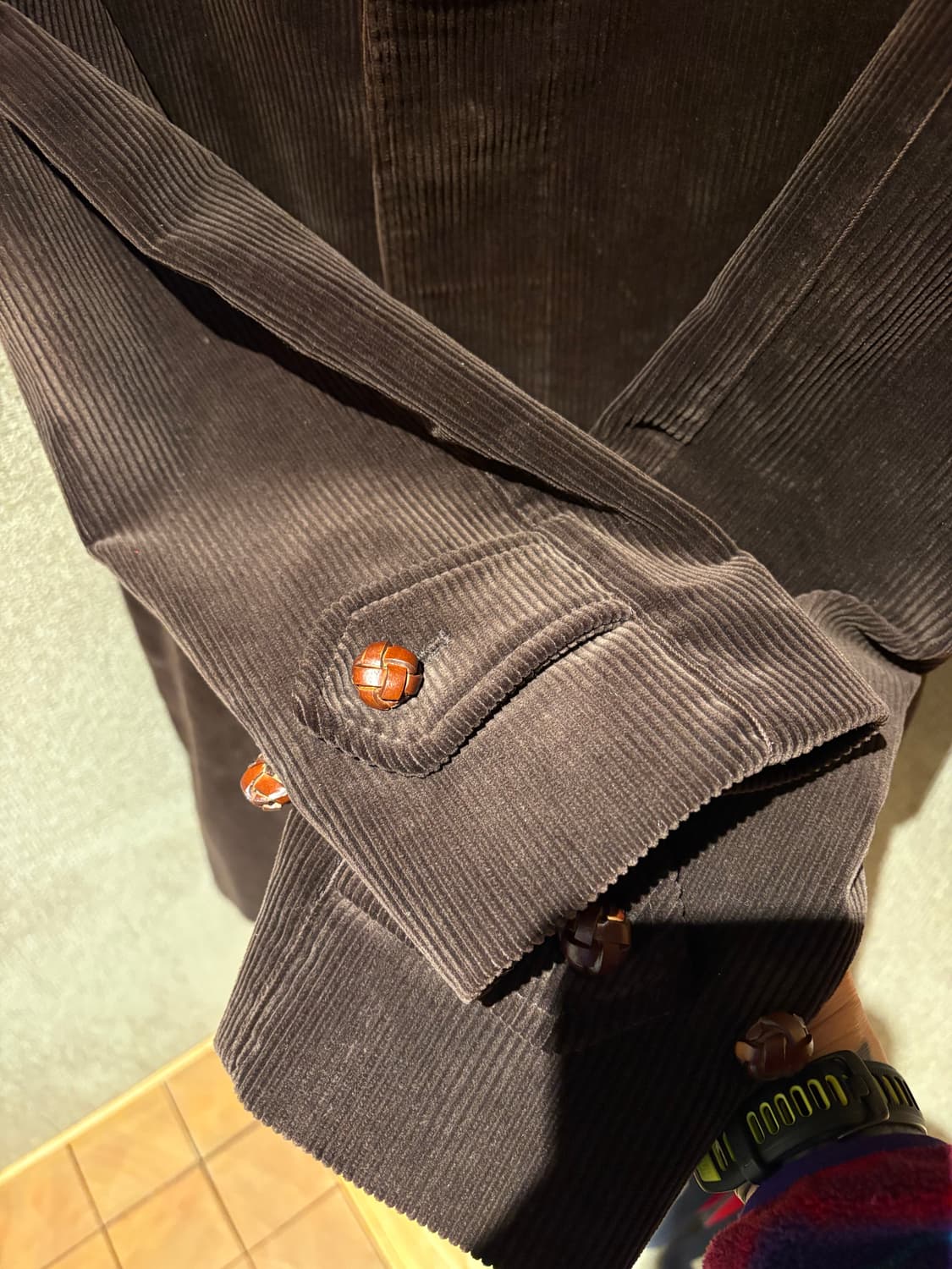 그렌펠(grenfell) 코듀로이 발마칸 코트 40사이즈 상품이미지4