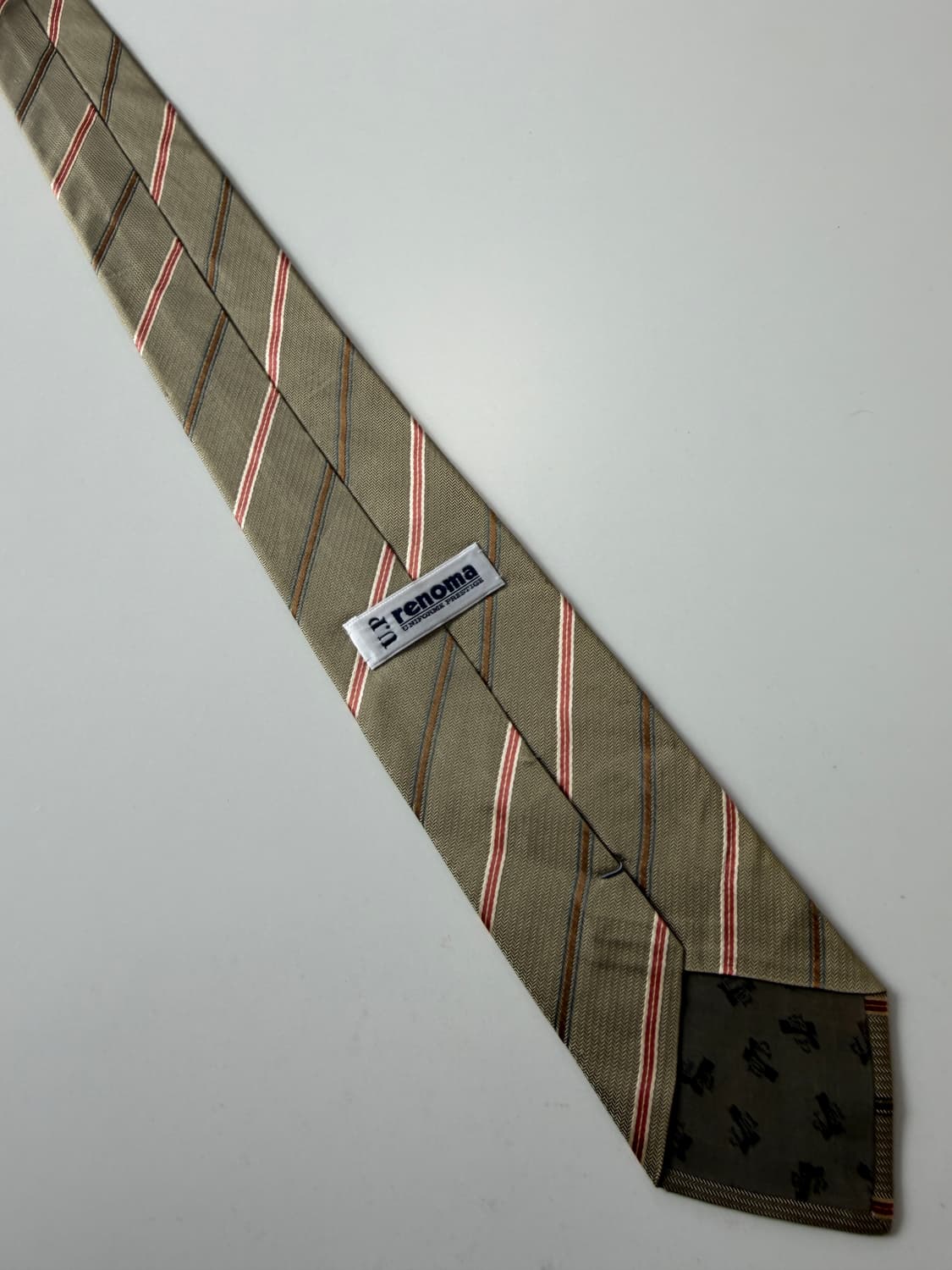 레노마(renoma) 실크 넥타이 9cm 상품이미지3