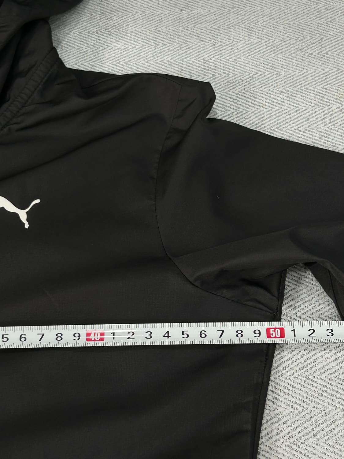 퓨마 윈드셀 트레이닝 바람막이 후드집업 자켓 S 블랙 상품이미지9