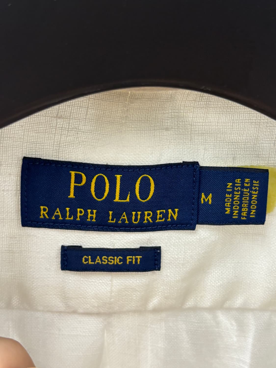 폴로 랄프로렌 화이트 셔츠 M 상품이미지4