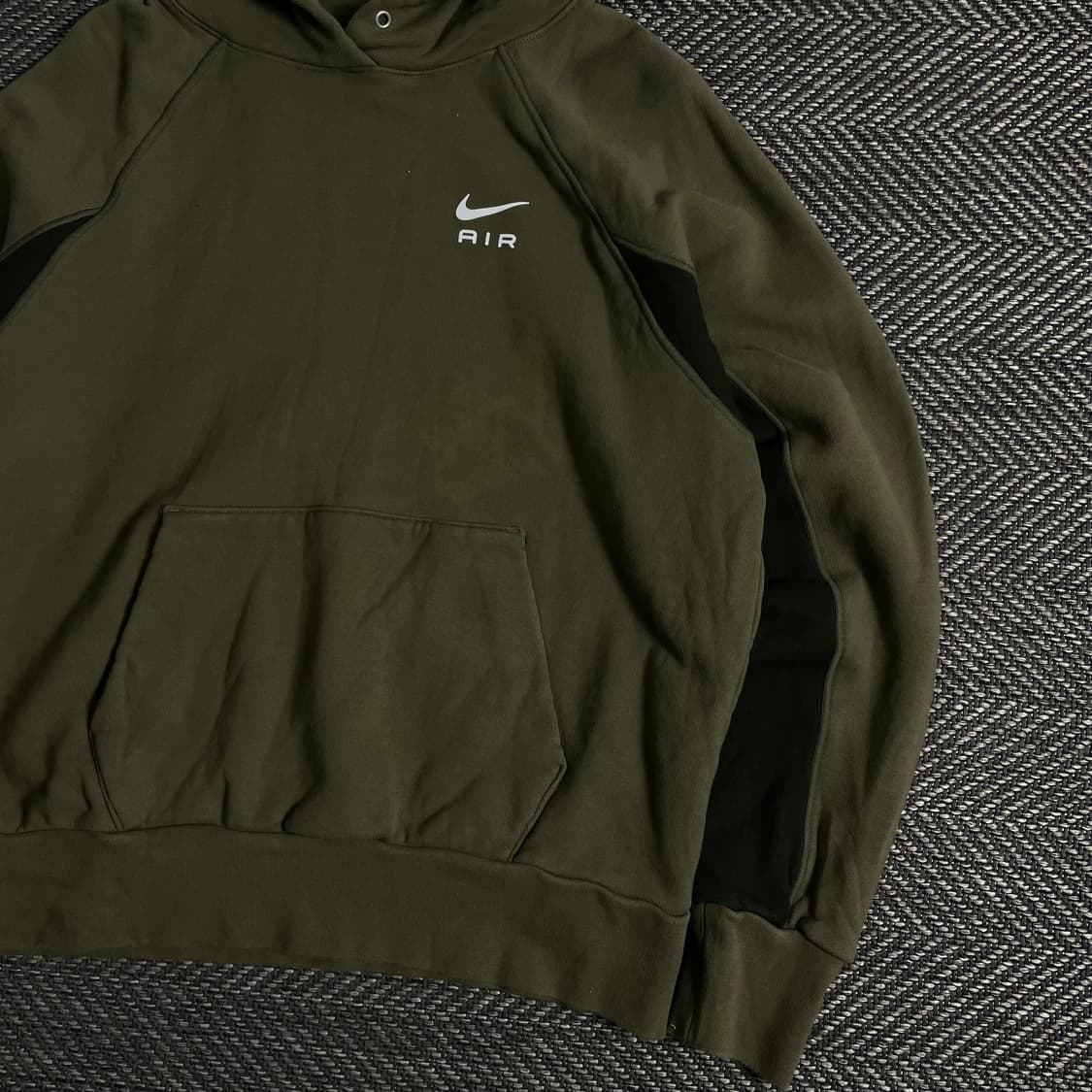 나이키 에어 카키 배색 후드 티셔츠y 3408 상품이미지4