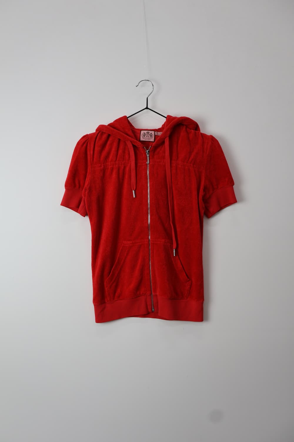 Juicy Couture Short Sleeve Zip Up Hoodie 상품이미지5
