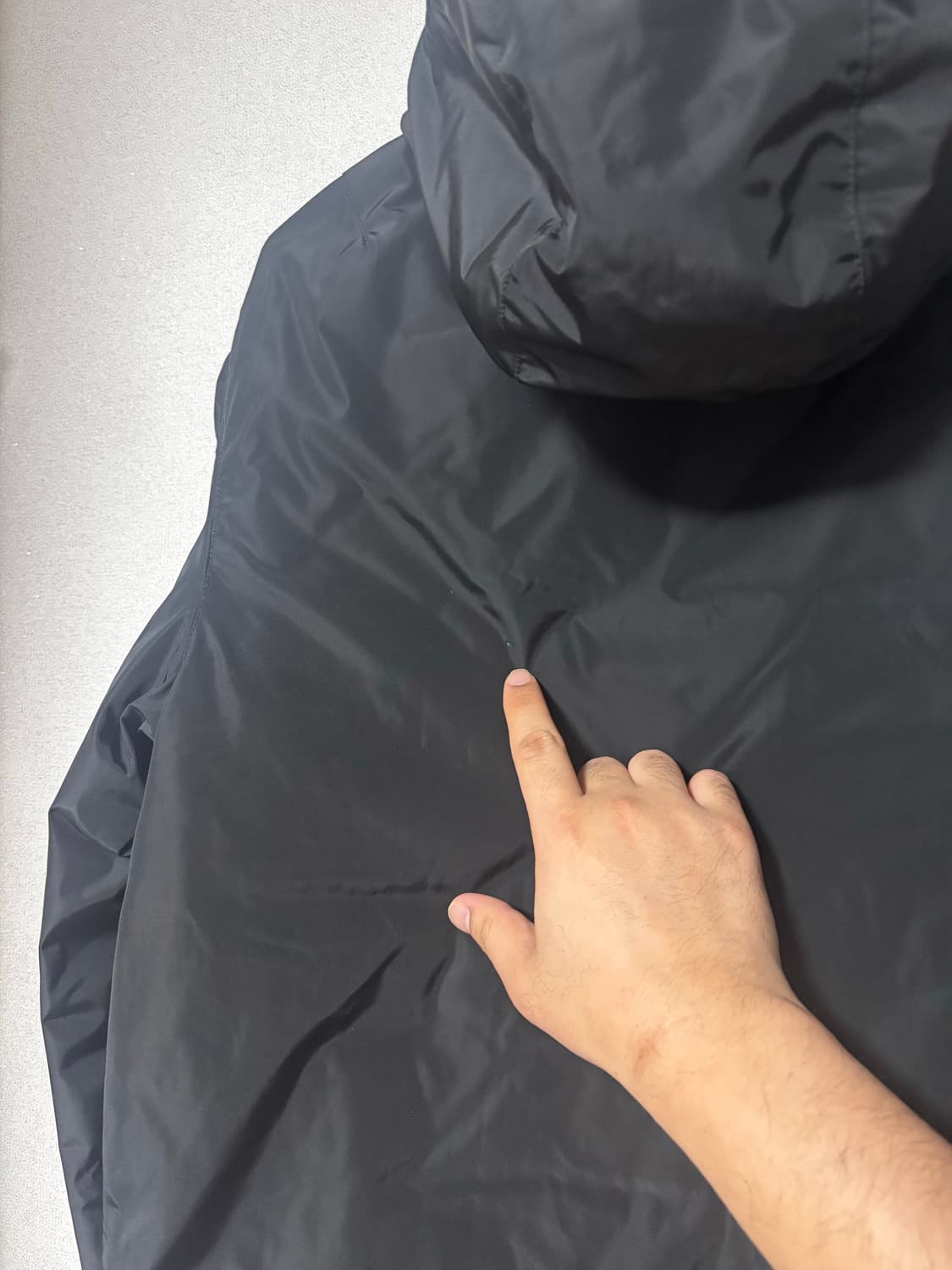 폴로 랄프로렌 폴리쉘 블랙 후드 자켓 상품이미지3