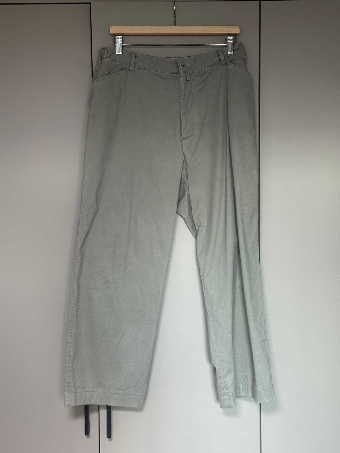 이얼즈어고 950 와이드 치노팬츠 카키 3 상품이미지3