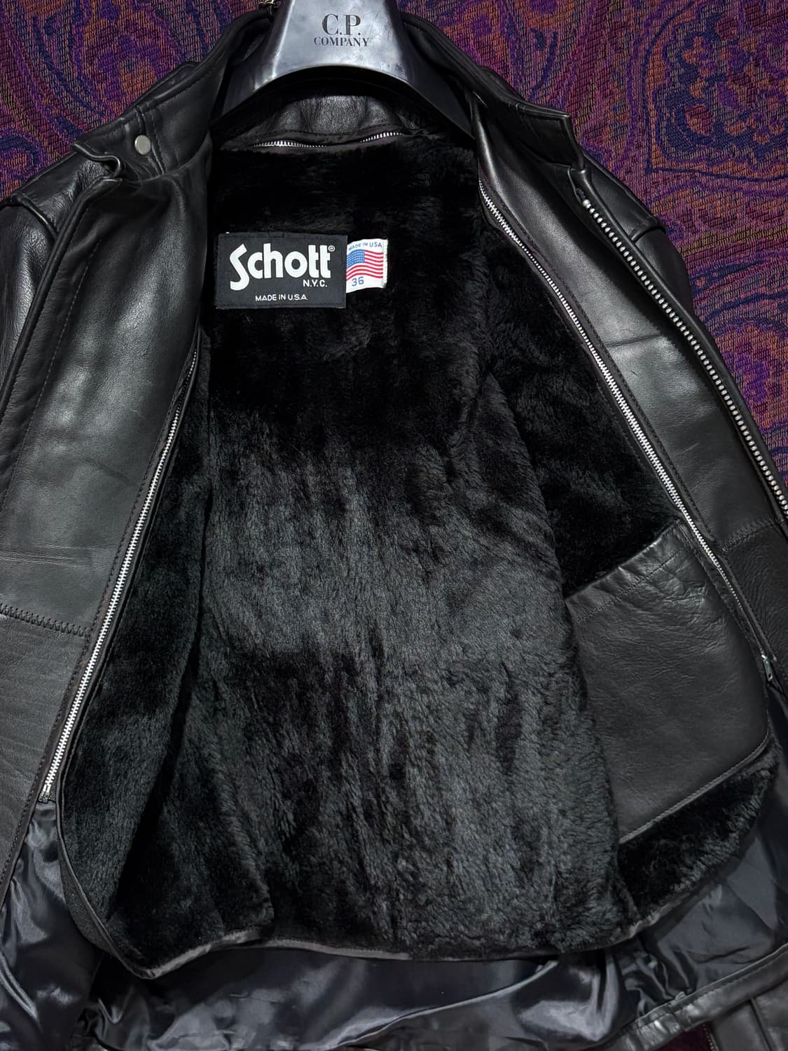 Schott 641 카우하이드 레더자켓  상품이미지9