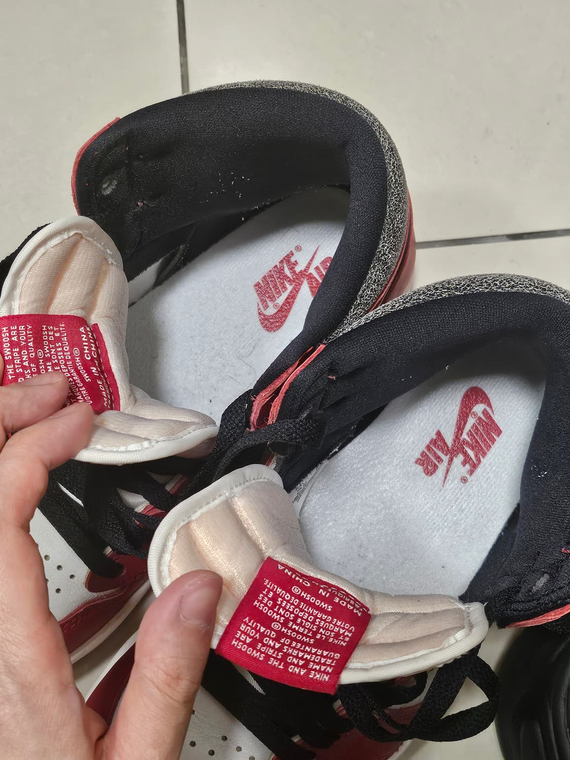 (260) 나이키 에어조던 1 하이 시카고 2022 NIKE JORDAN 상품이미지8