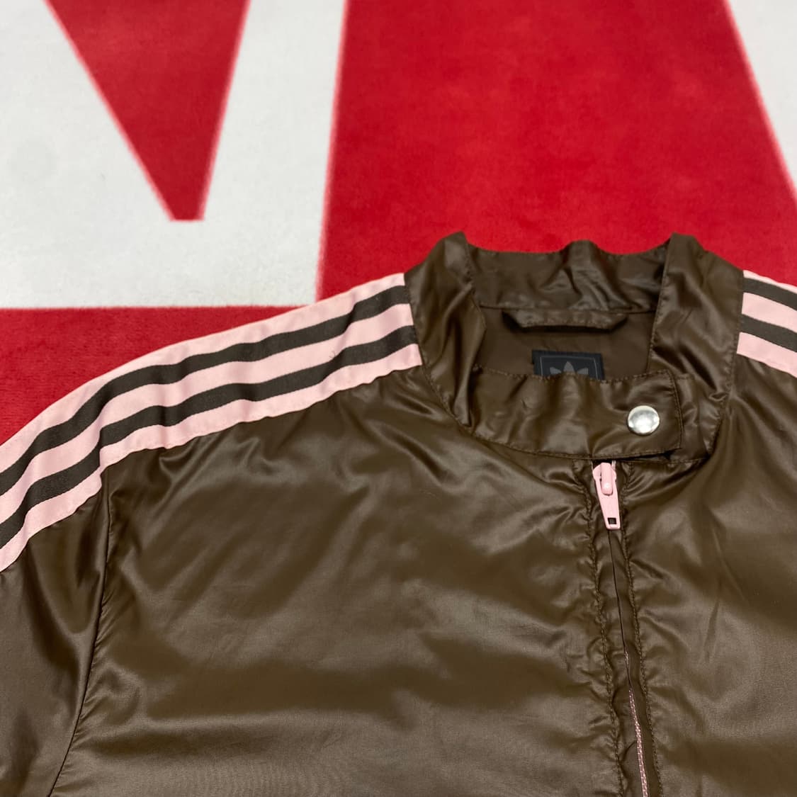 아디다스 브라운핑크 바람막이 90 상품이미지5