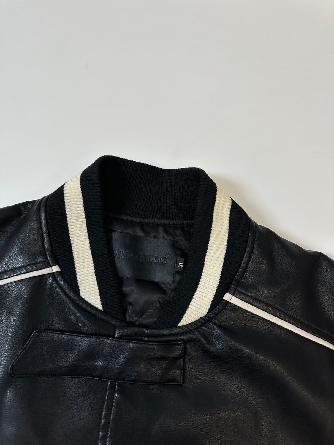 ESC studio 레더 블루종 (2온슨누빔) xl 상품이미지5