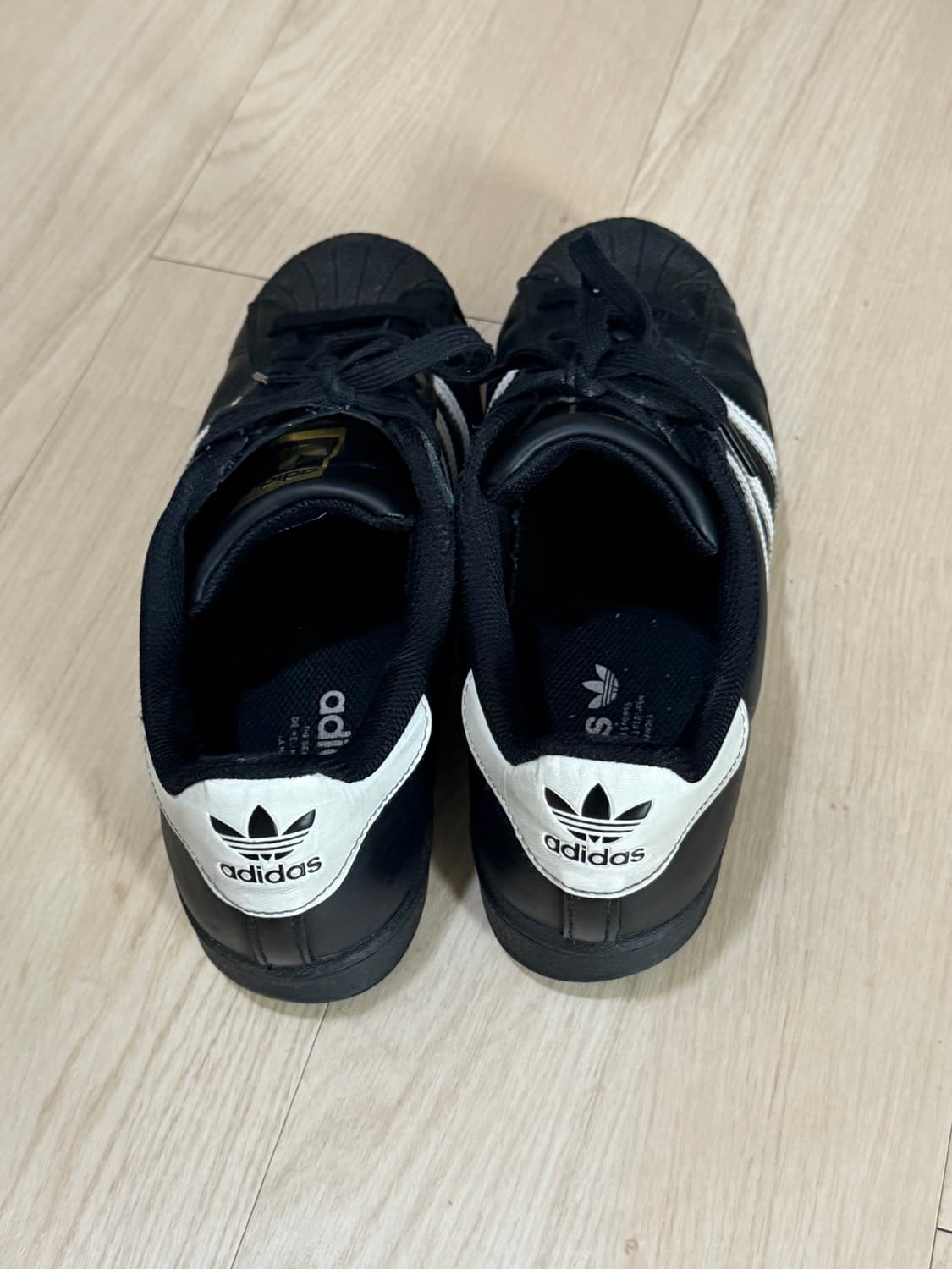 아디다스 슈퍼스타 블랙 275 상품이미지2