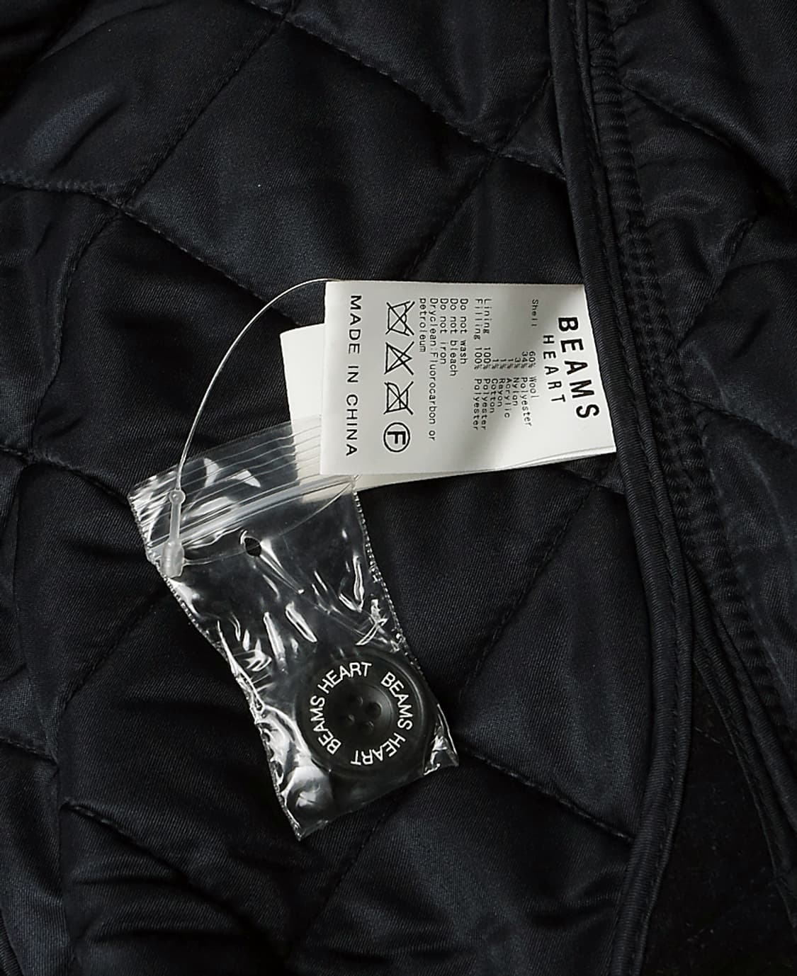 빔즈 하트 [Beams Heart] 타탄 체크 퀼팅 클래식 자켓 상품이미지8