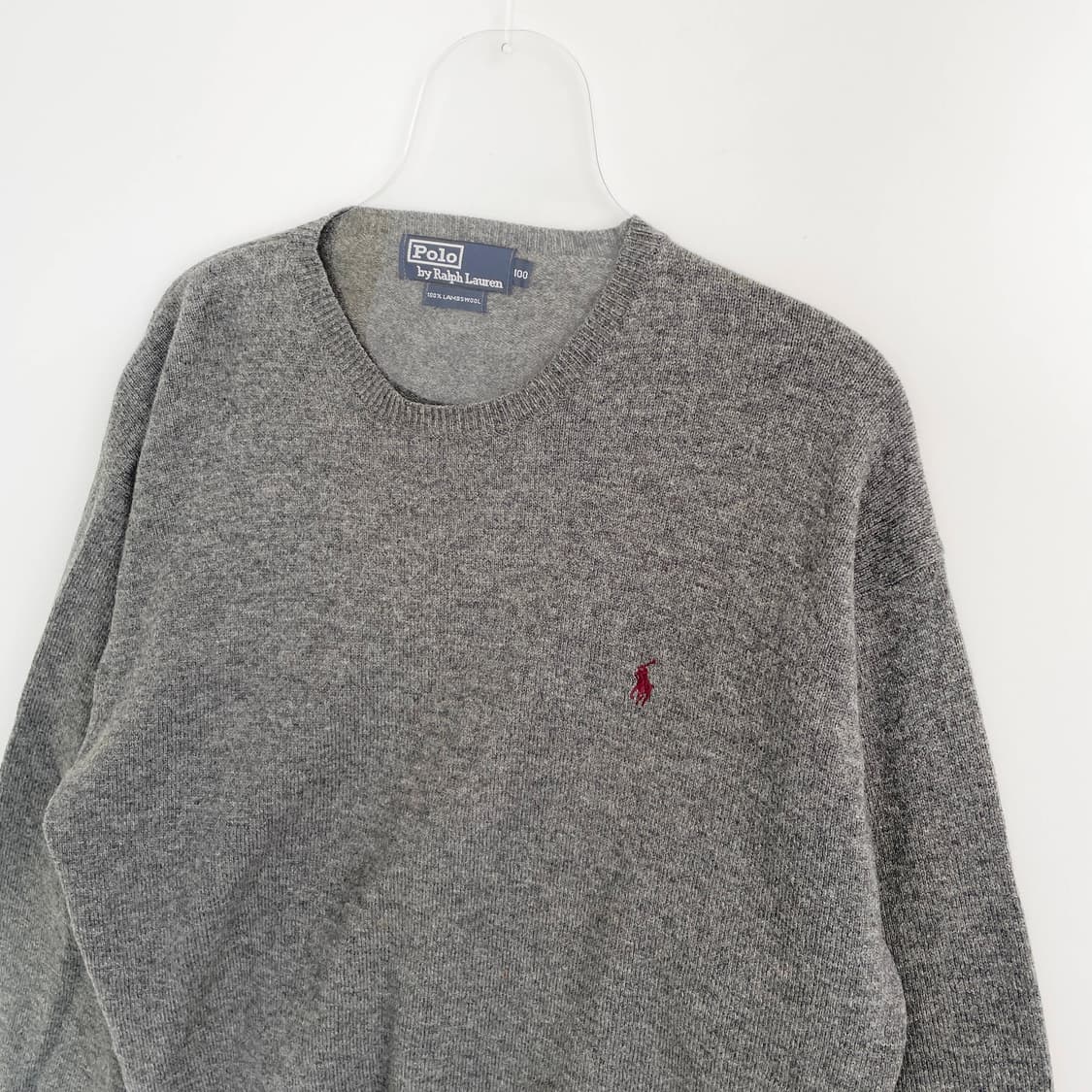 F2 폴로 랄프로렌  라운드넥 울 니트 스웨터 100-103사이즈 상품이미지2
