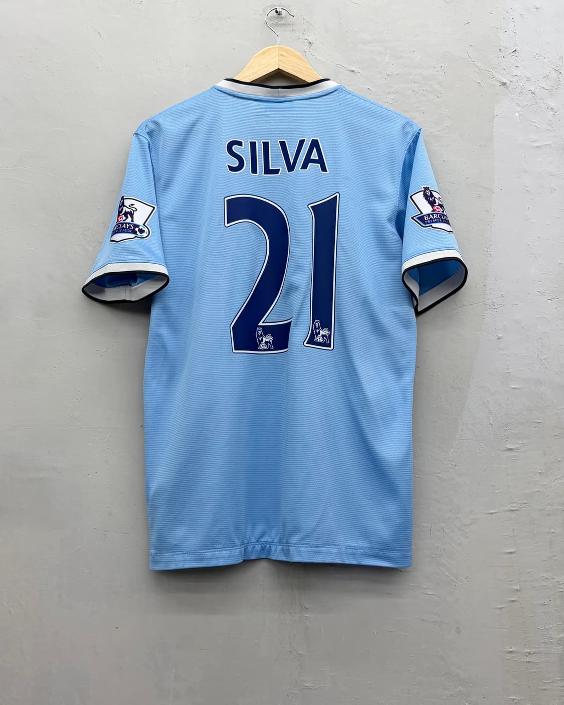 나이키 13-14 맨체스터 시티 홈 리그.ver No.21 다비드 실바 상품이미지1