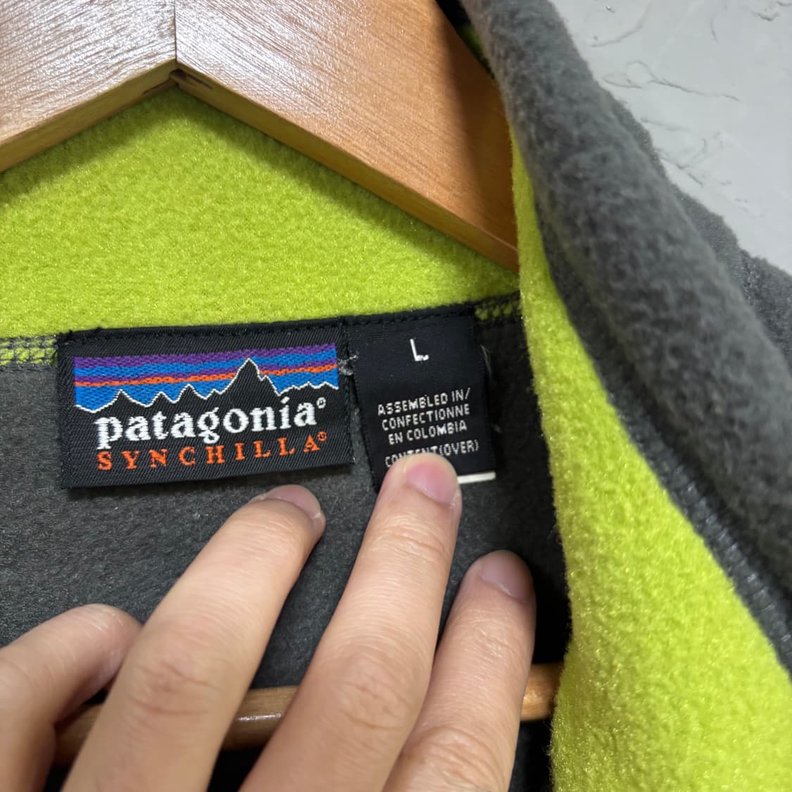파타고니아 신칠라 플리스 베스트 그레이 상품이미지3