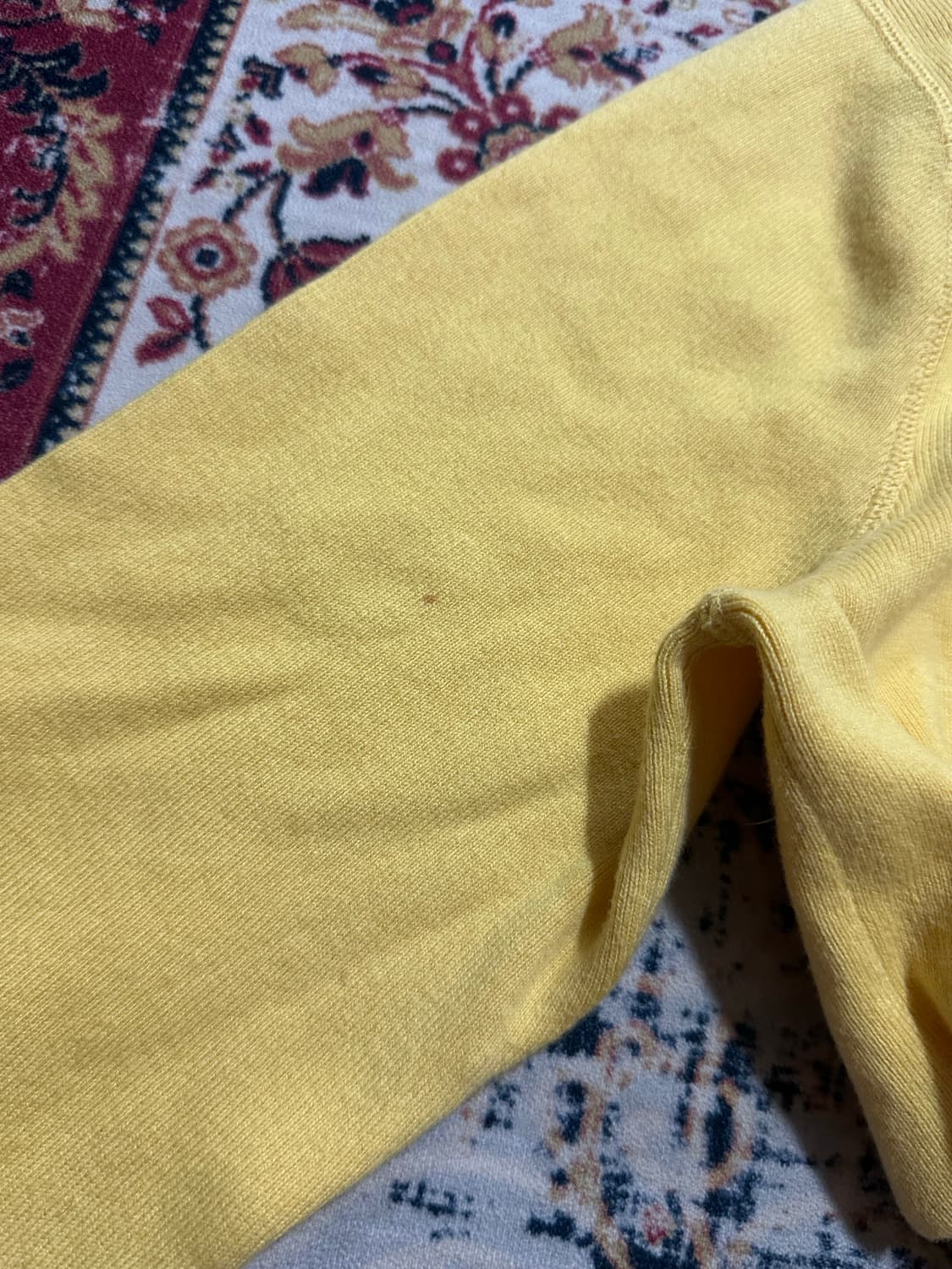 폴로 옐로우 크롭 니트 상품이미지4