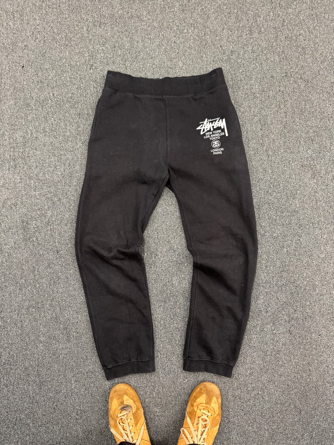 스투시 빈티지 월드투어 스웻조거팬츠 상품이미지1