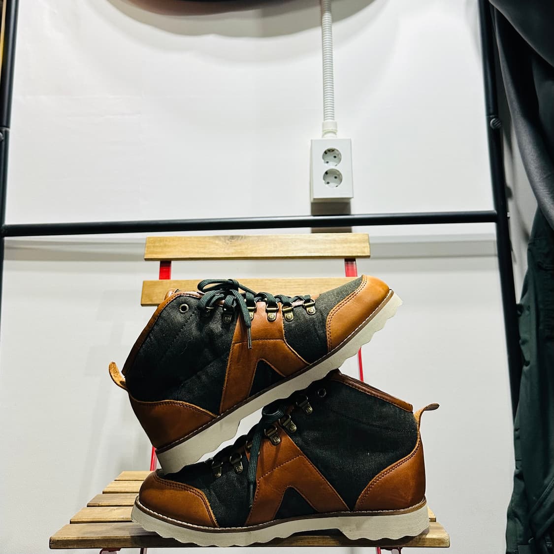 270! 노스페이스 트레킹화 남성 남자 등산화 브라운/그린 상품이미지7