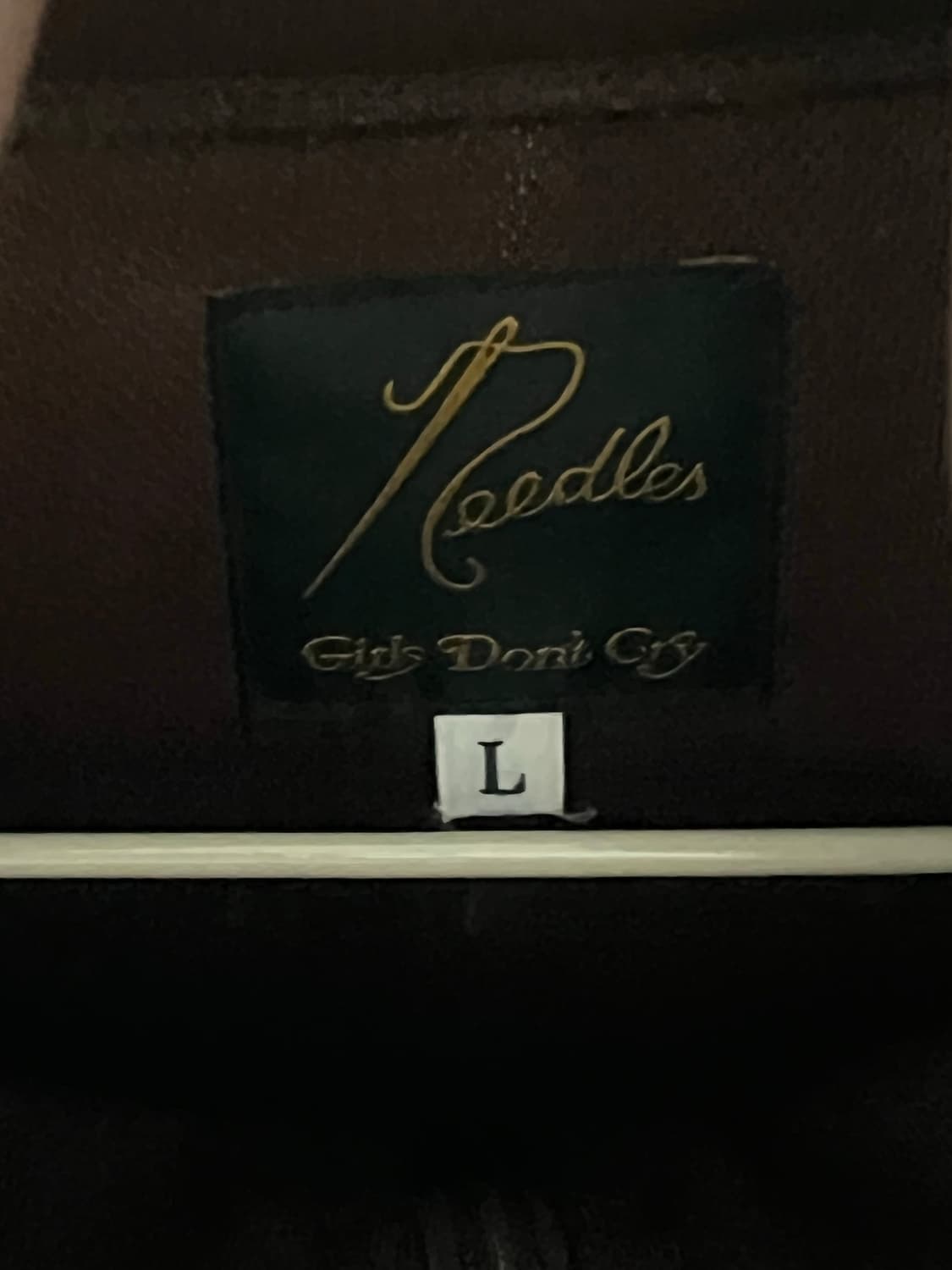 needles x girls dont cry 트랙자켓 L (S급) 상품이미지7