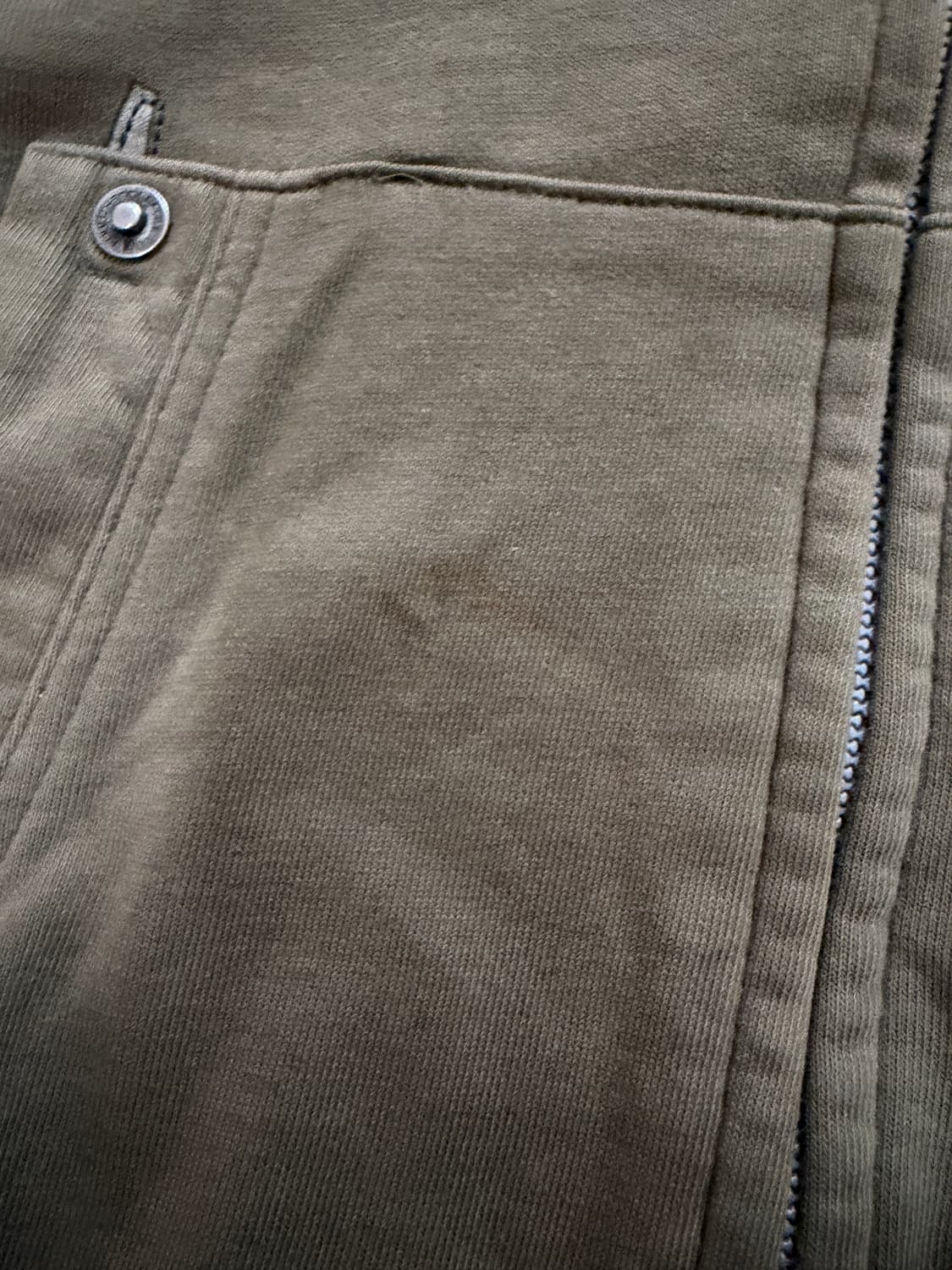 y2k 빈티지 후부 FUBU 후드집업 M 카키 상품이미지5