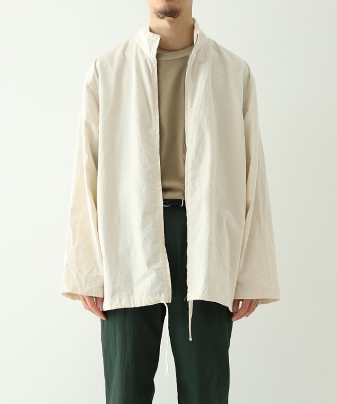 네스트로브컨팩트 린넨 웨더 zip 셔츠자켓 상품이미지1