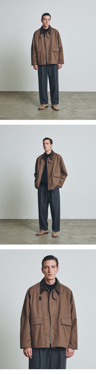 유니폼브릿지 쇼트 헌팅자켓 브라운 M 상품이미지2