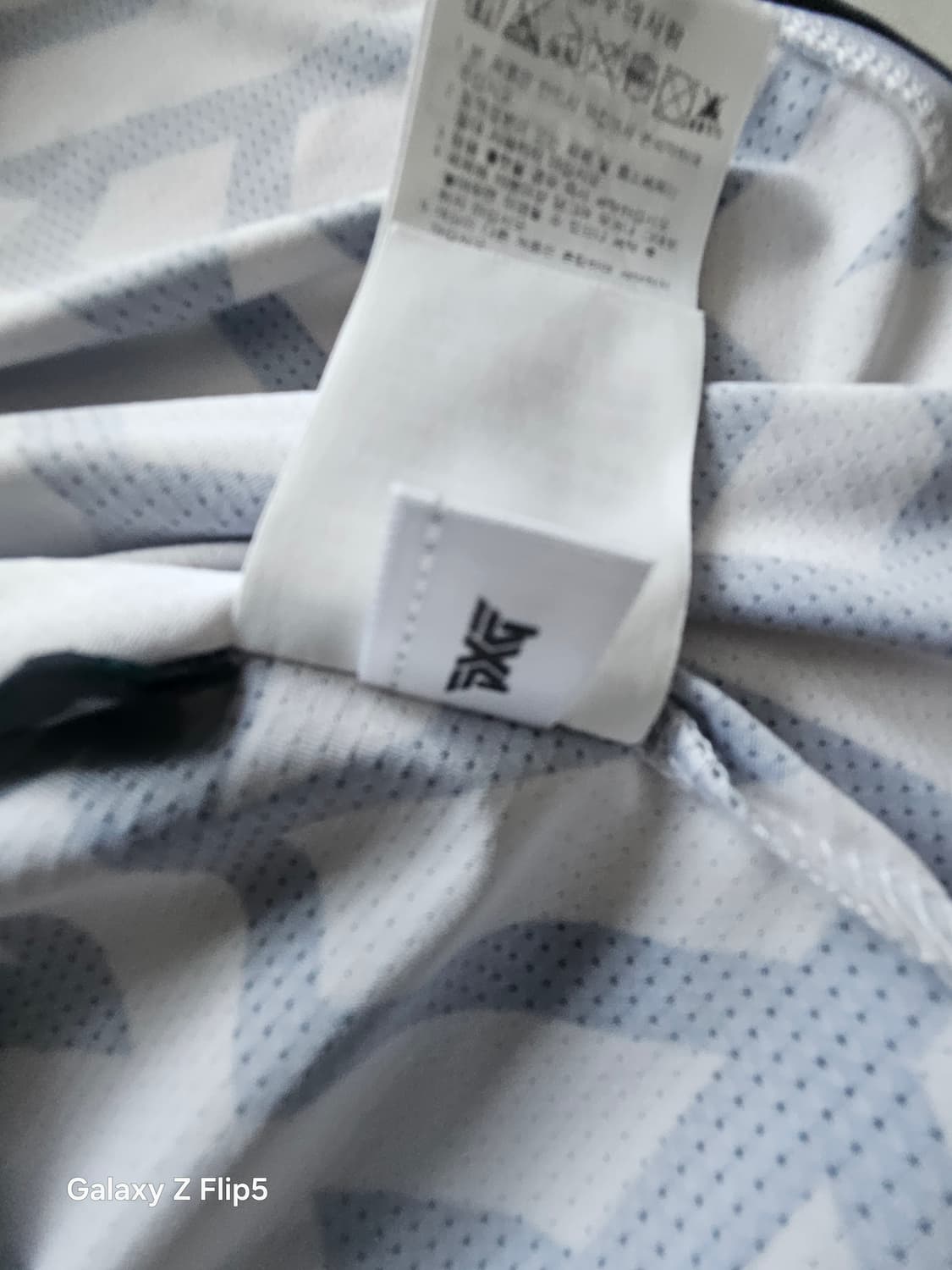 (정품) pxg 여성 냉감티셔츠 (xs) 상품이미지7