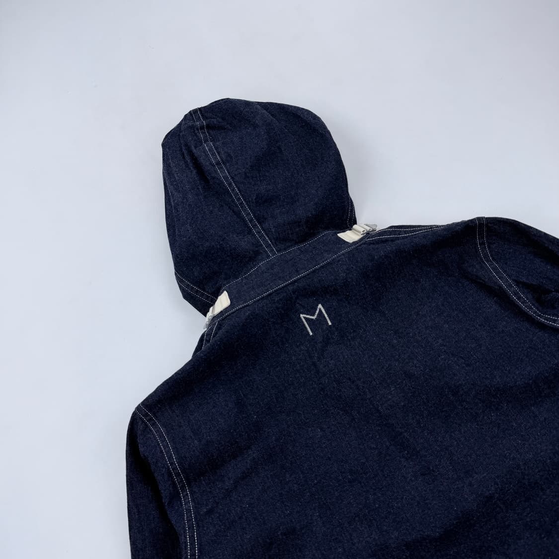 버즈 릭슨 US 네이비 데님 가스 프로텍티브 파카 원 워시 상품이미지7