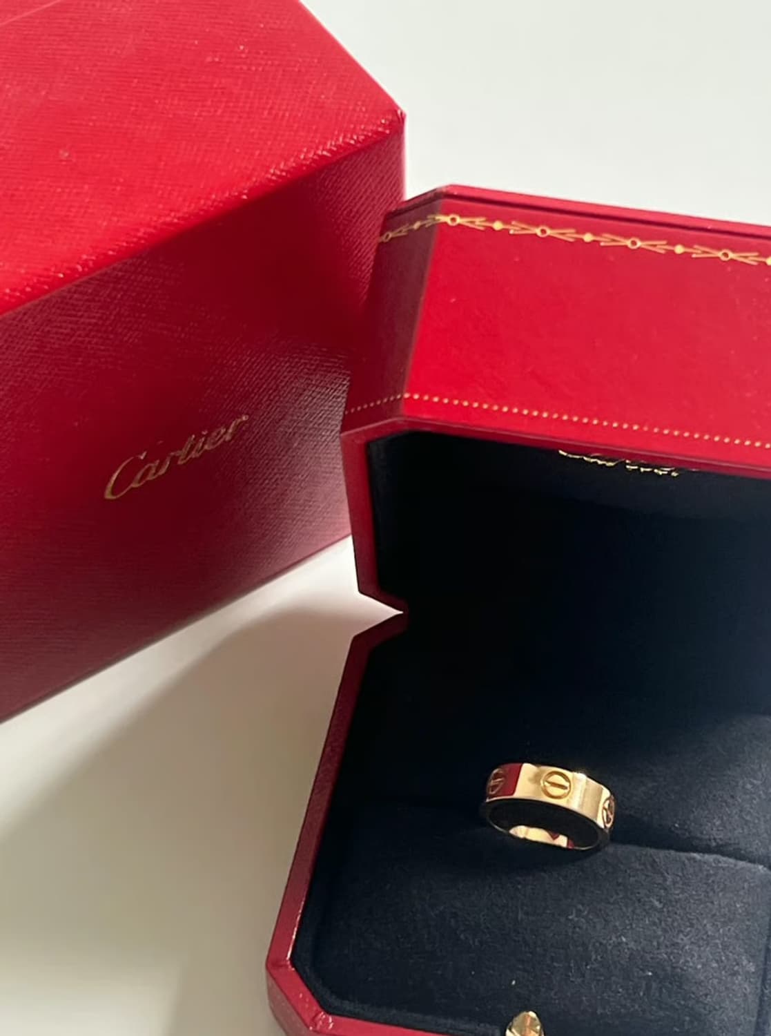 18k 까르띠에 러브링 금반지 옐로우골드 상품이미지1