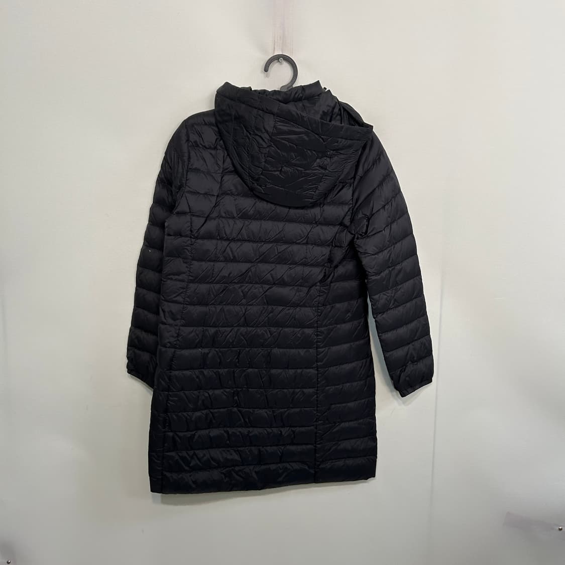 머렐 여성 오리털 롱패딩 95 경량 블랙 상품이미지3