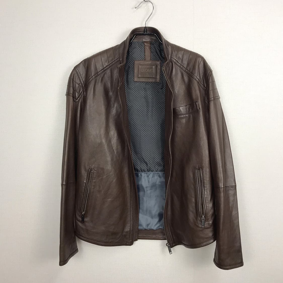 워모 LUOMO 슬림핏 양가죽 자켓 남성95 상품이미지2