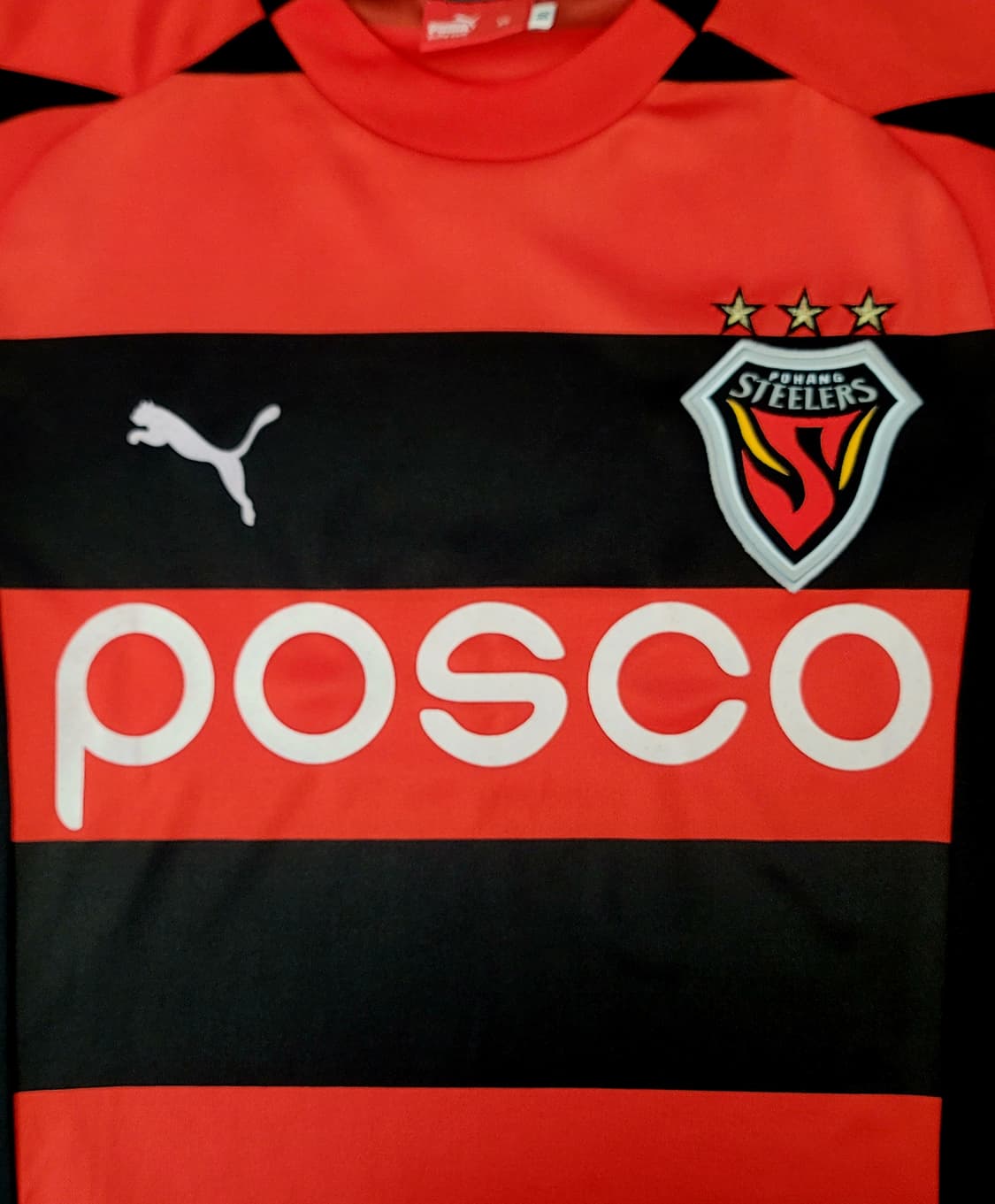 [XXS.80] 푸마 2005 포항스틸러스 홈 져지(유니폼) 판매 상품이미지7