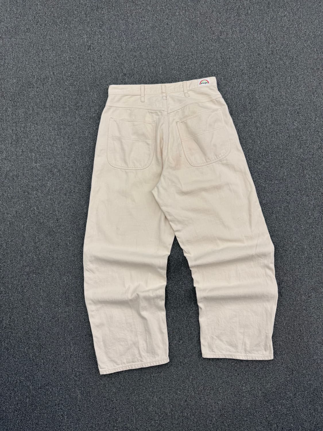 S)랭글러 빈티지 WL0708 크림 코튼 팬츠 상품이미지6