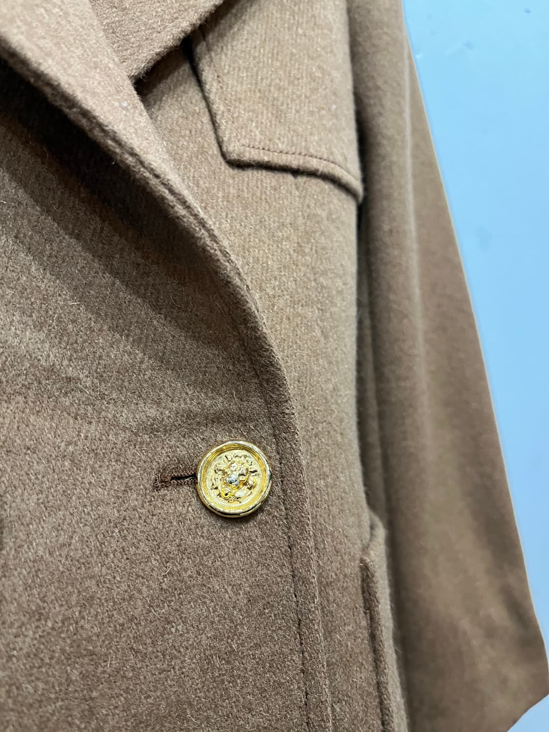 유럽빈티지 Made in FRANCE 금장 울자켓 우먼즈 상품이미지2