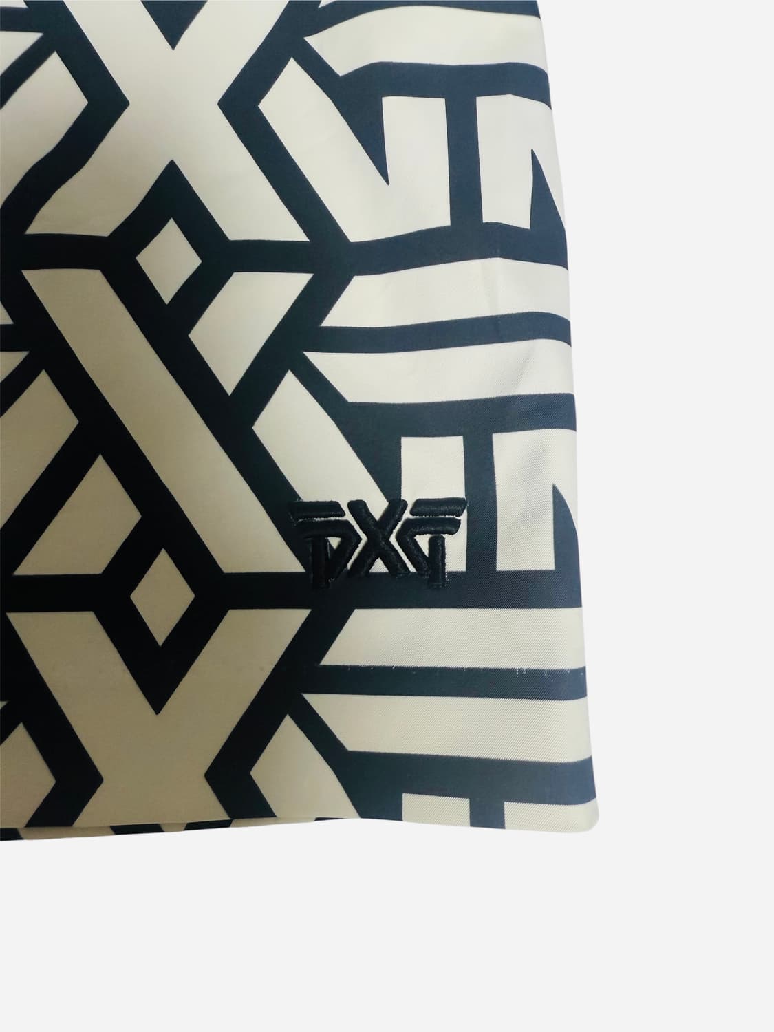 PXG 여성 골프 스커트 M – 블랙&화이트 모노그램 상품이미지3