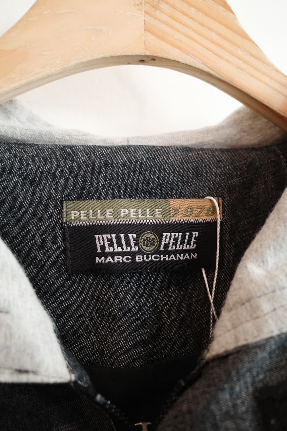 PELLE PELLE 펠레펠레 데님 후드 집업 상품이미지3