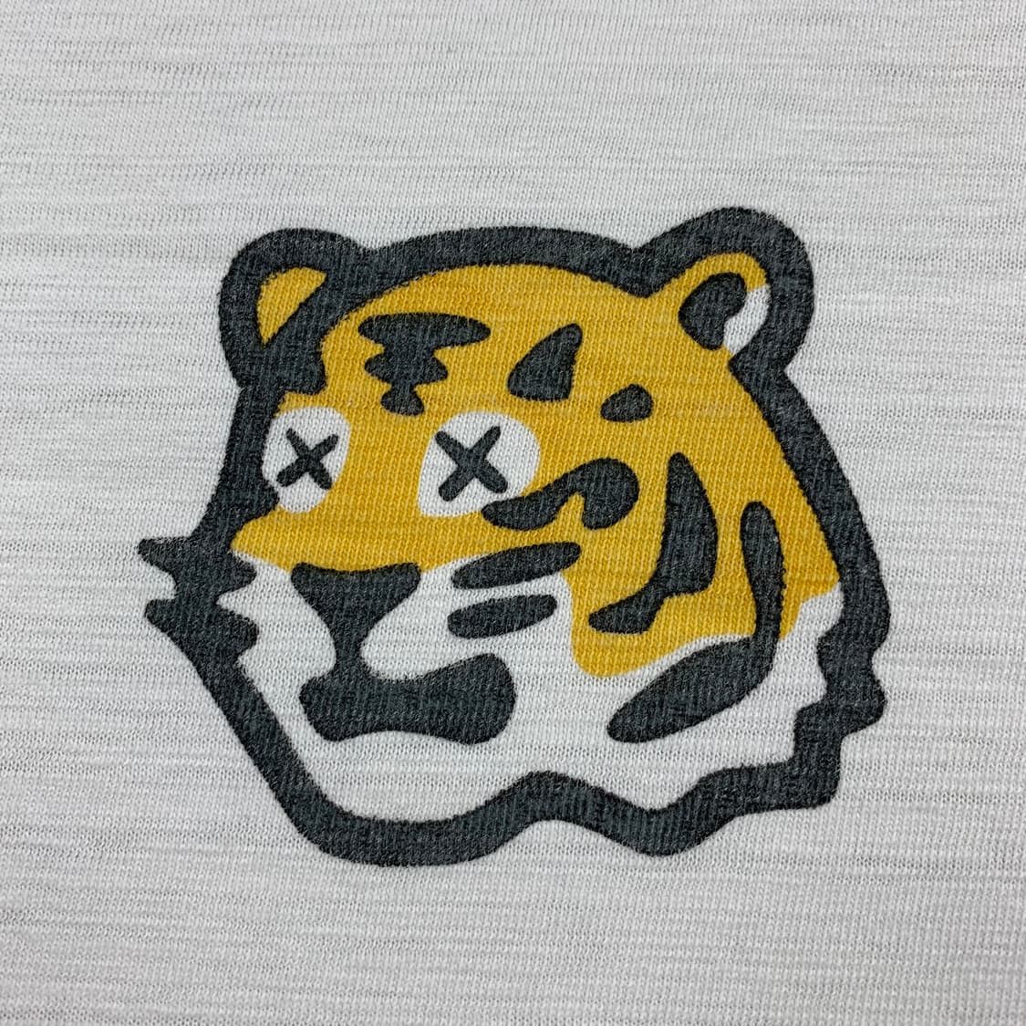 휴먼메이드 x 카우스 타이거 티셔츠 화이트  상품이미지4