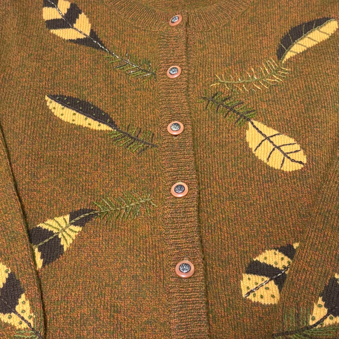 빈티지 자수 가디건 상품이미지3