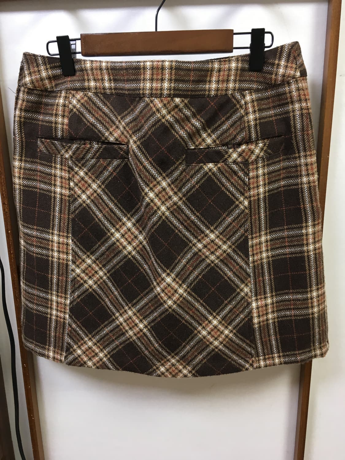 체크 패턴 스커트 상품이미지2