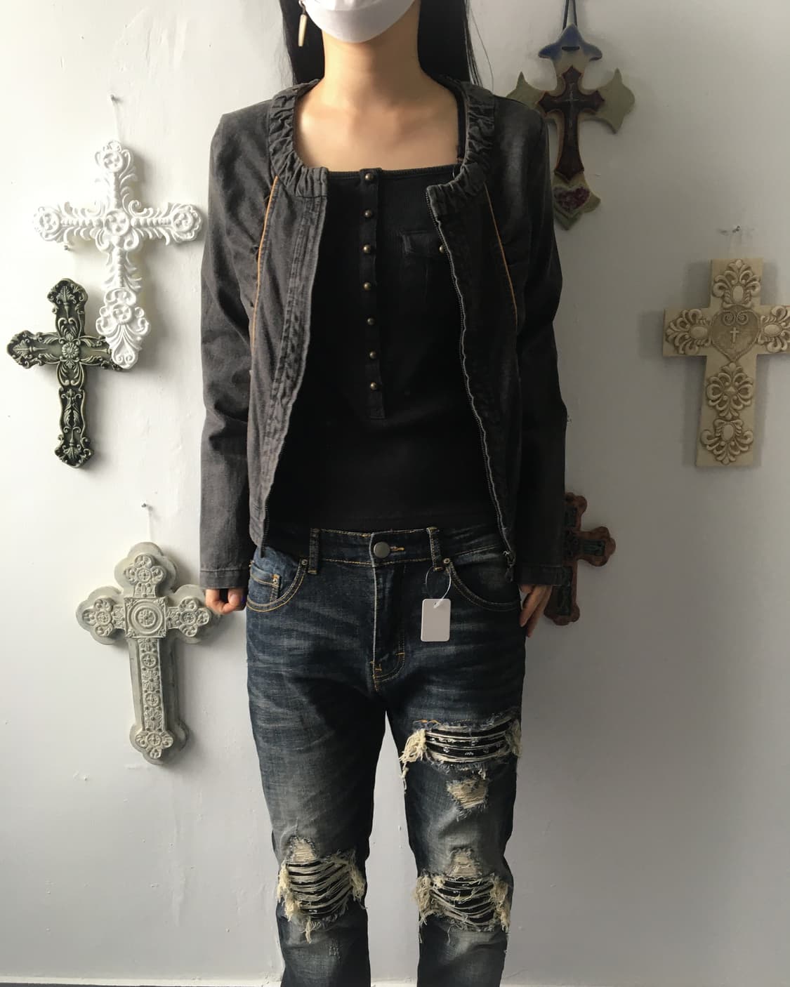 Line detail jacket 상품이미지5