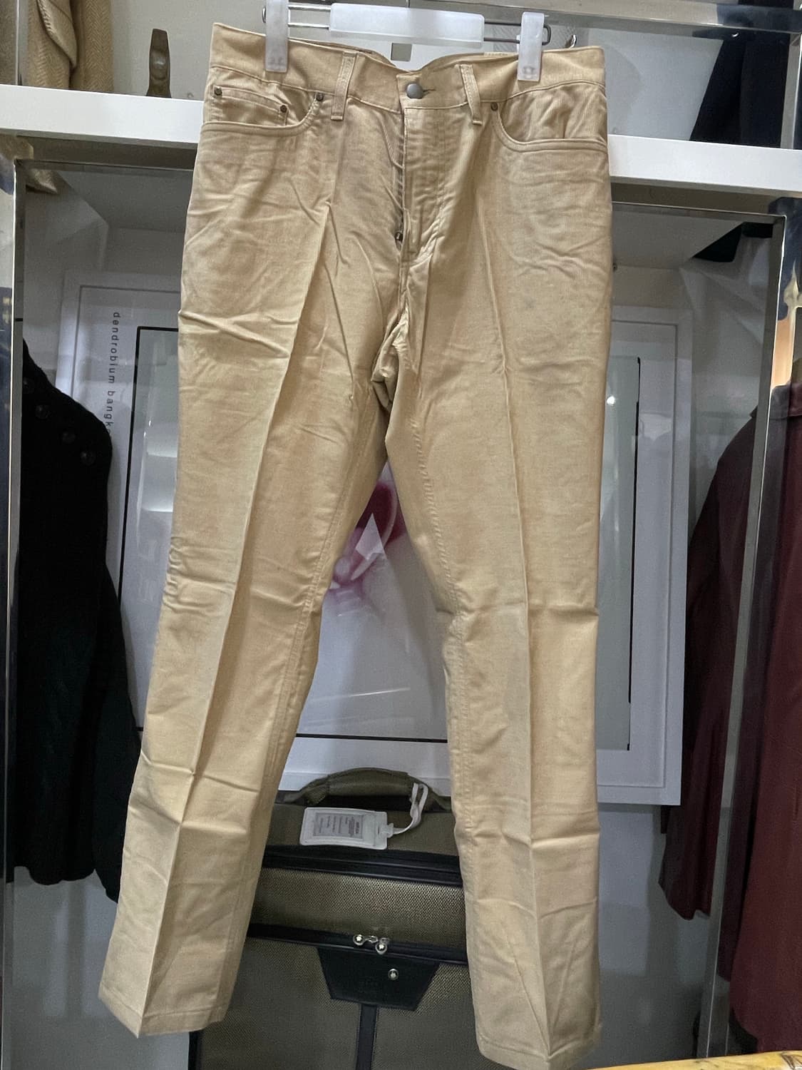 폴로랄프로렌(퍼플라벨)/베이지 코듀로이 팬츠 상품이미지1